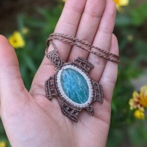 שרשרת צב ים אמזונייט