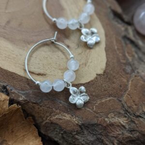 עגילי ספרינג רוז