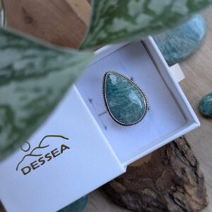 טבעת בוהו אמזונייט