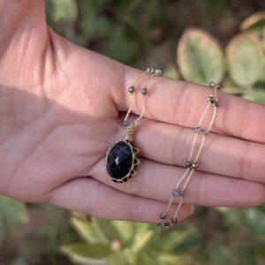 שרשרת ספיר ופיריט