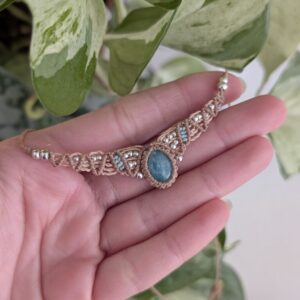 שרשרת מיני סילבר אמזונייט