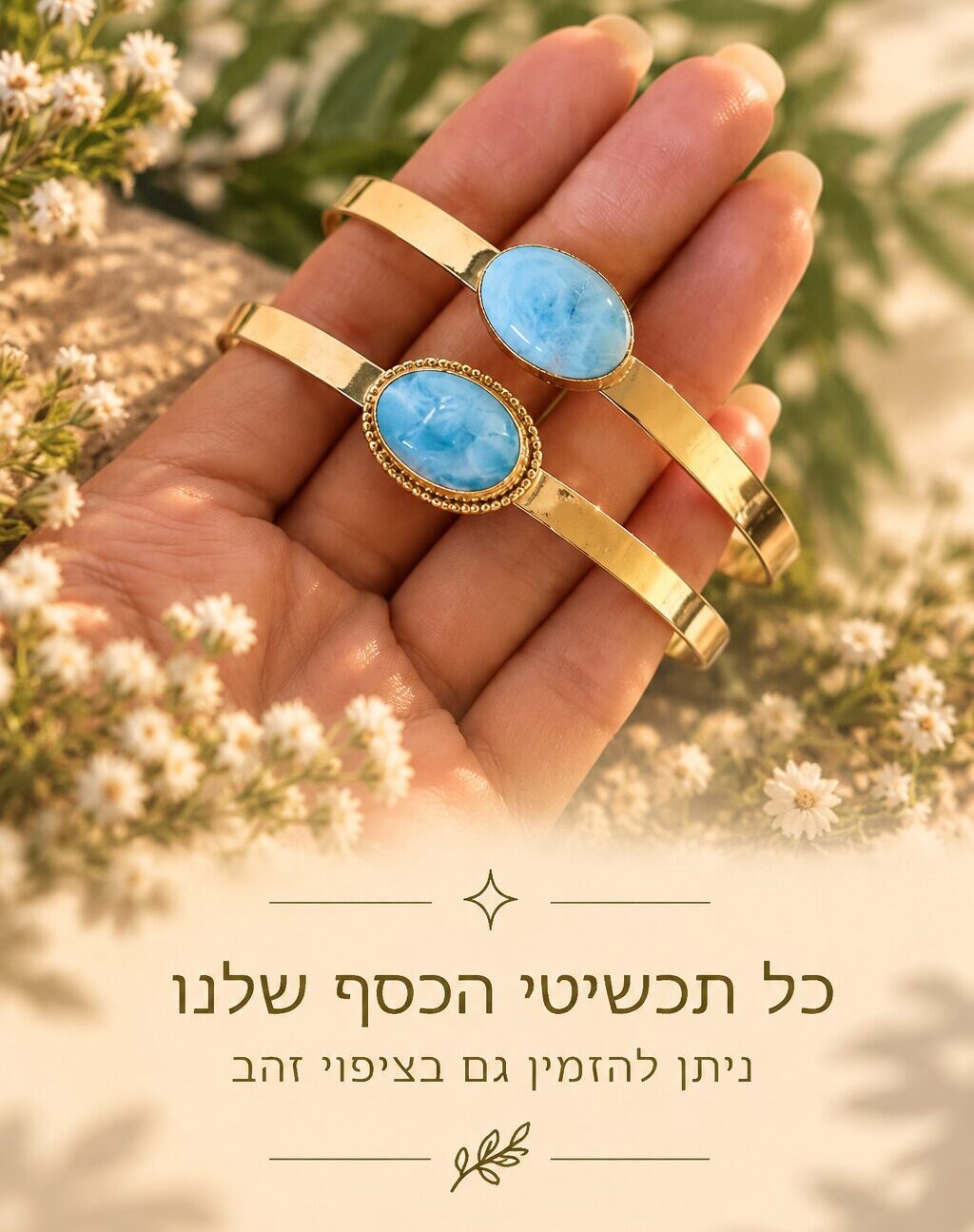 תכשיטי כסף וזהב בnoresizeטבע